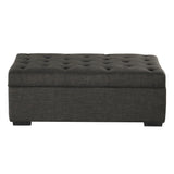 Convertible Folding Sofa Bed Ottoman With Memory Mattress And Tufted Design - Furniture Home Direct