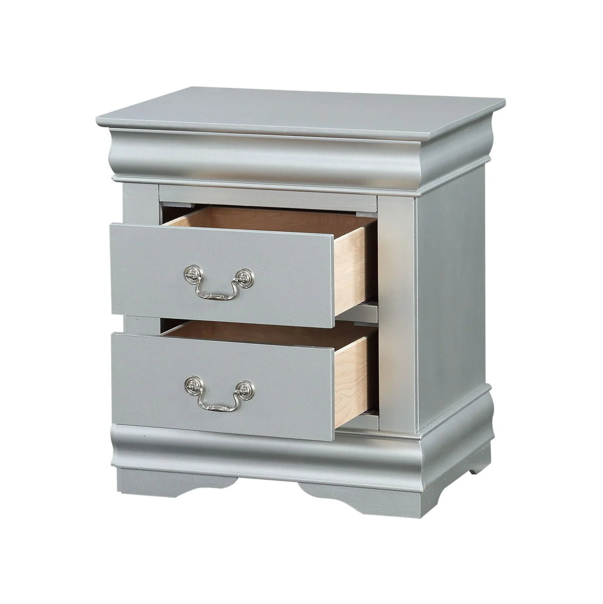 Louis Philippe III - Sleek Design Nightstand - Furniture Home Direct