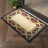 Tribes - 5'3" X 7'3" Polypropylene, Southwest Area Rug - Cream - Furniture Home Direct