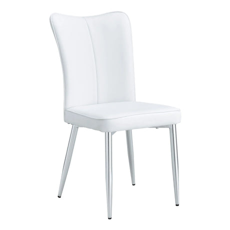 Modern Minimalist Dining Chairs With Metal Legs - Furniture Home Direct