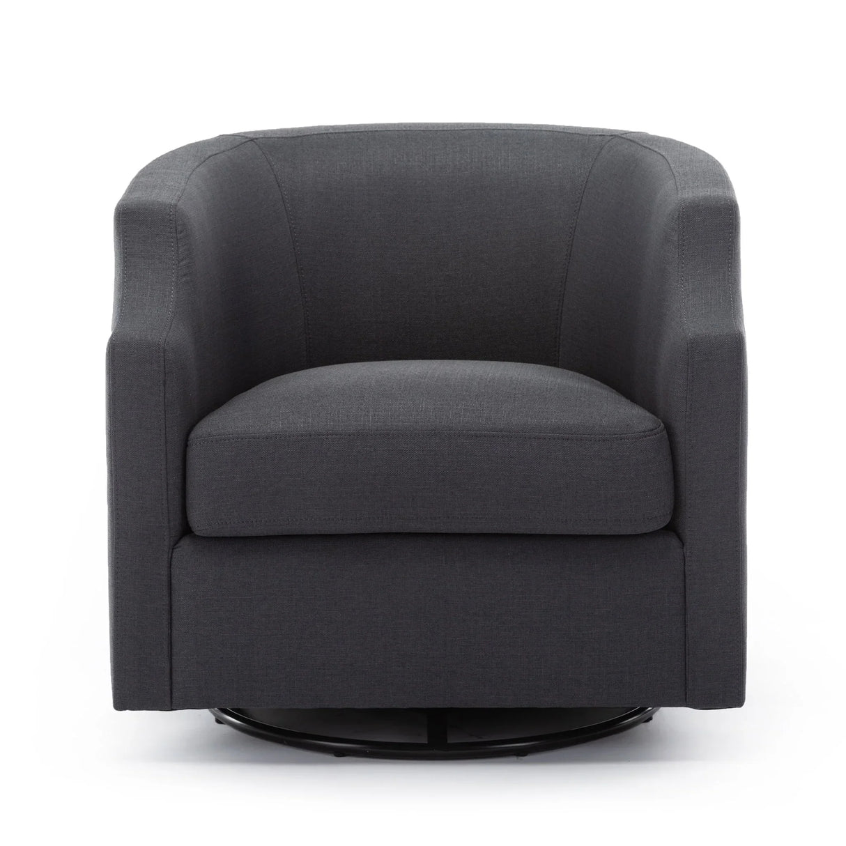 Isabelle - Swivel Glider Barrel Chair - Furniture Home Direct