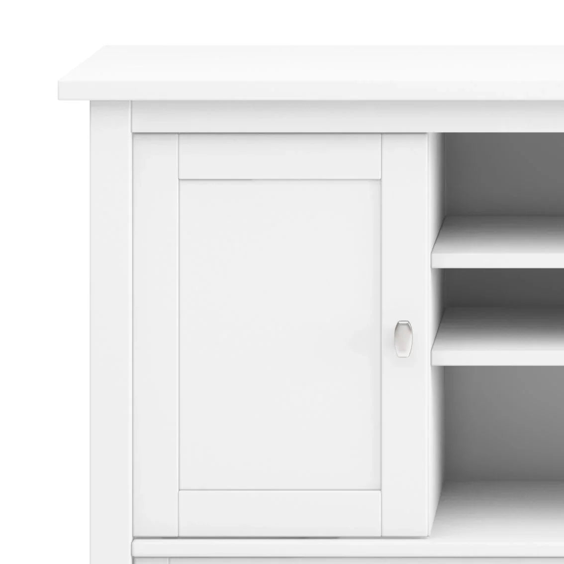 Warm Shaker - Transitional Style TV Media Stand - Furniture Home Direct