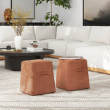 Clyde - Tapered Square Upholstered Ottoman - Furniture Home Direct