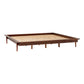 Mid-Century Modern Solid Wood Platform Bed Frame - Furniture Home Direct