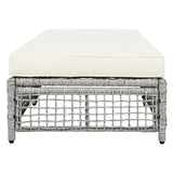 Outdoor Lounge Chair - Beige - Furniture Home Direct