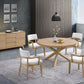 Kasem - Round Table With Matching Chair Dining Room Set - Furniture Home Direct