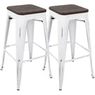 Oregon - Contemporary Barstool (Set of 2) - Furniture Home Direct