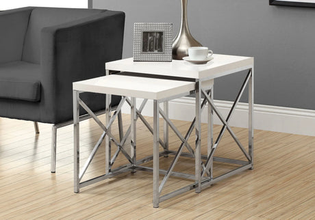 Nesting Table, Accent, Contemporary & Modern (Set of 2) - Furniture Home Direct