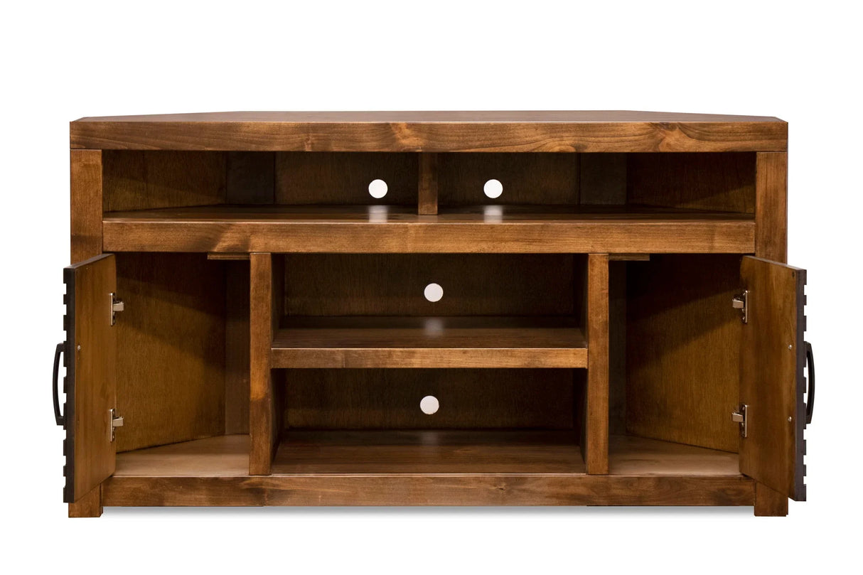 Sausalito - Corner TV Console - Brown - Furniture Home Direct