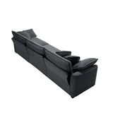 Sofa and Loveseat Set - Gray - Furniture Home Direct