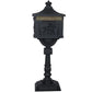 Cast Aluminum Mail Box, Postal Box, Mailbox - Furniture Home Direct