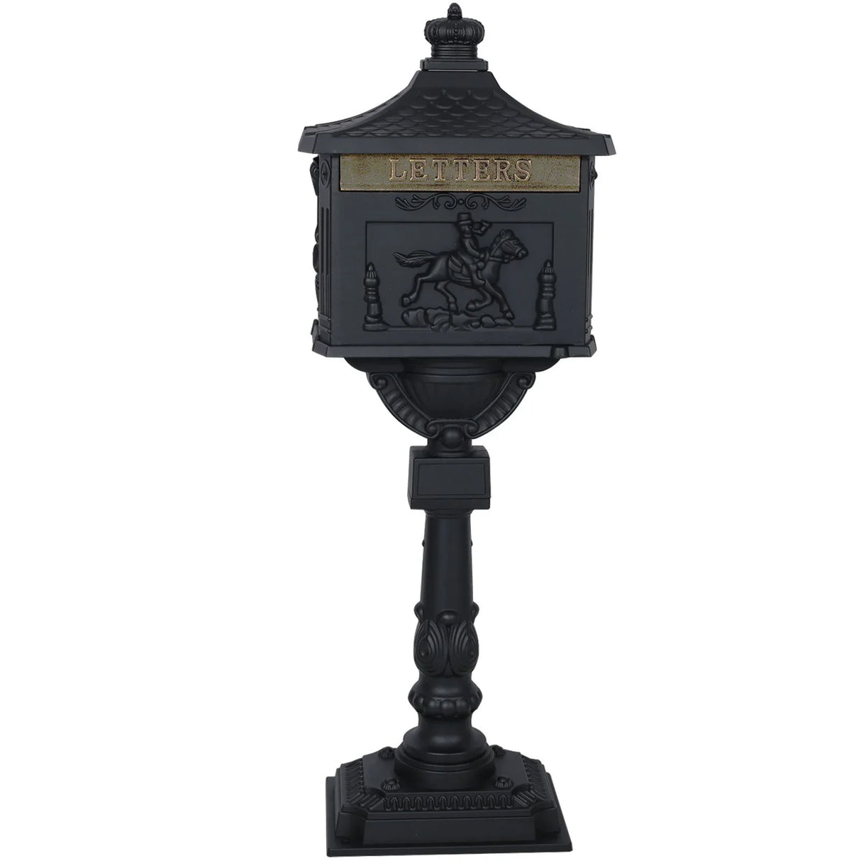Cast Aluminum Mail Box, Postal Box, Mailbox - Furniture Home Direct