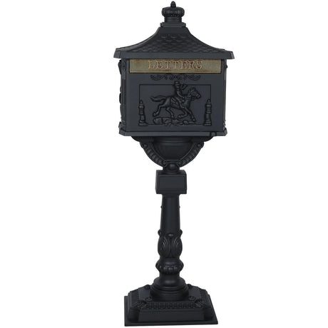 Cast Aluminum Mail Box, Postal Box, Mailbox - Furniture Home Direct