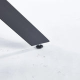 Mid-Century Dining Table For 4 - 6 People With Round MDF Table Top, Pedestal Dining Table, End Table Leisure Coffee Table, Cross Leg - Furniture Home Direct