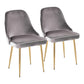 Marcel - Contemporary / Glam Dining Chair (Set of 2) - Furniture Home Direct