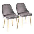 Marcel - Contemporary / Glam Dining Chair (Set of 2) - Furniture Home Direct