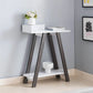 Contemporary Console Table With Two Shelves - Furniture Home Direct