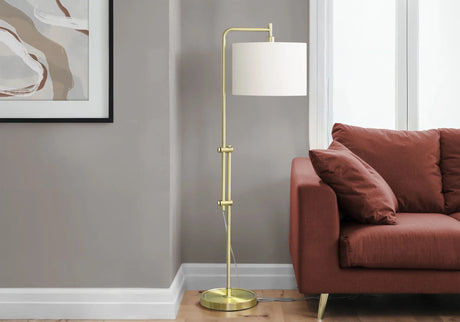 Lighting, Metal Floor Lamp - Furniture Home Direct