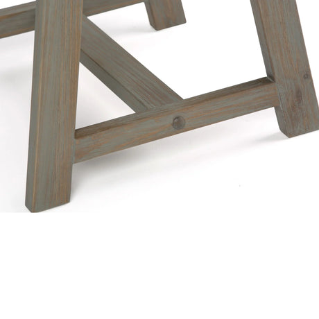 Sawhorse - Handcrafted End Table - Furniture Home Direct