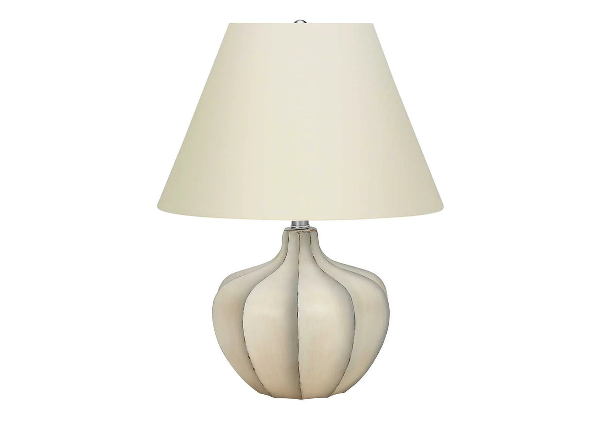 Resin Transitional Lighting, Table Lamp - Cream - Furniture Home Direct