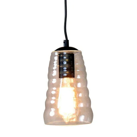 Torus - Long Industrial Pendant - Clear - Furniture Home Direct
