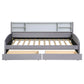 Luxurious Upholstered Platform Bed With Storage Drawers - Furniture Home Direct