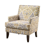 Colton - Track Arm Club Chair With Nailhead Trim - Furniture Home Direct