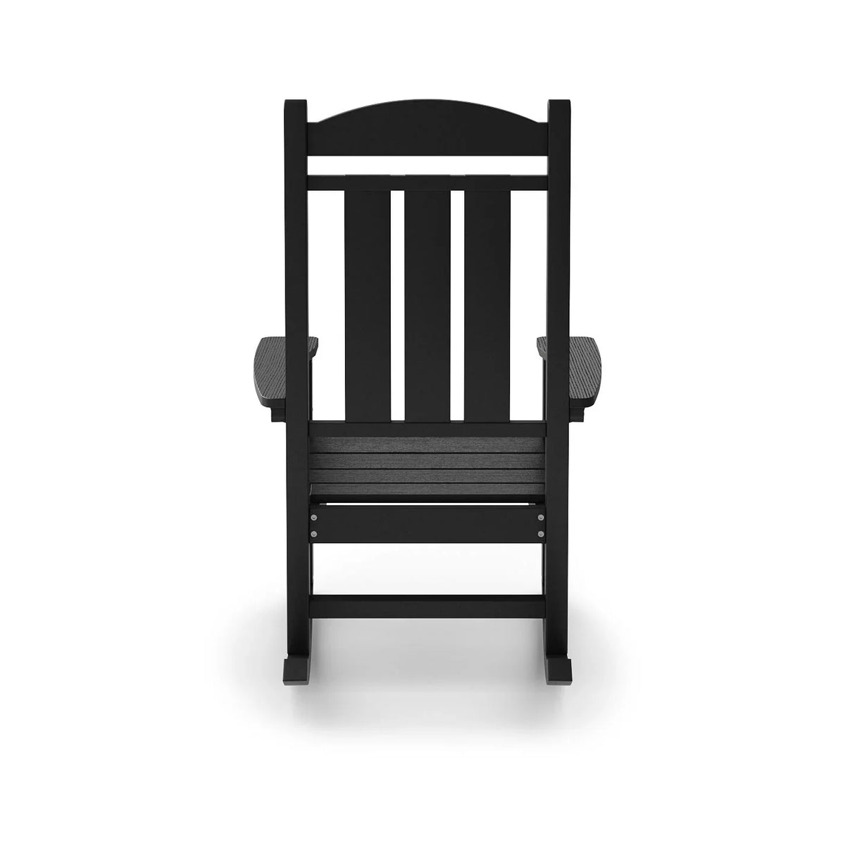Traditional Porch Rocker Classic HDPE Poly Lumber For Porch, Patio, And Garden Comfort - Furniture Home Direct