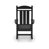 Traditional Porch Rocker Classic HDPE Poly Lumber For Porch, Patio, And Garden Comfort - Furniture Home Direct