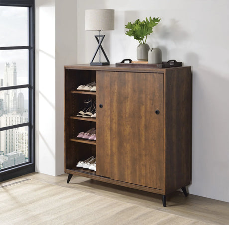 Waina - Shoe Cabinet - Oak - Furniture Home Direct