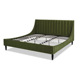 Aspen - Vertical Tufted Modern Headboard Platform Bed Set - Furniture Home Direct