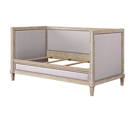 Charlton - Twin Daybed - Beige / Weathered Oak - Furniture Home Direct