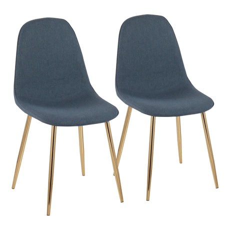 Pebble - Contemporary & Modern Design Chair (Set of 2) - Furniture Home Direct