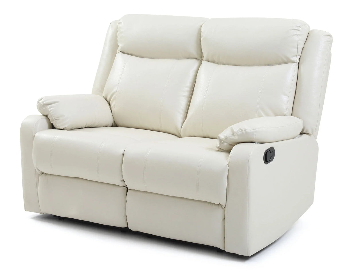 Stylish Reclining Loveseat For Two - Furniture Home Direct