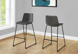 Office Chair, Bar Height, Standing, Computer Desk, Work, Leather Look, Contemporary, Modern - Furniture Home Direct