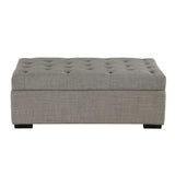 Convertible Folding Sofa Bed Ottoman With Memory Mattress And Tufted Design - Furniture Home Direct