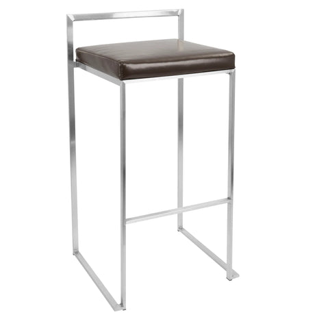 Fuji - Contemporary Stackable Design Barstool - Furniture Home Direct