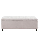 Elegant Design Tufted Top, Soft Close Storage Bench - Furniture Home Direct