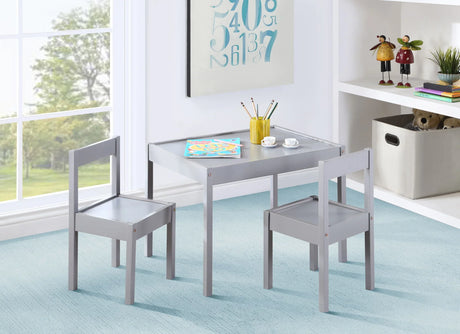 Della - 3-Piece Solid Wood Kids Table & Two Chair Set - Furniture Home Direct