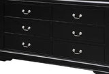 Louis Philippe - Bedroom Dresser, Sleek Design - Furniture Home Direct