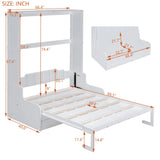 Murphy Wall Bed With Cushion, Space Saving Design, And Construction - Furniture Home Direct