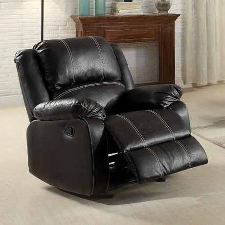 Zuriel - Synthetic Leather Recliner Chair - Furniture Home Direct