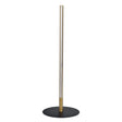 Dimond - LED Table Lamp With On / Off Switch Round Base - Black / Gold - Furniture Home Direct