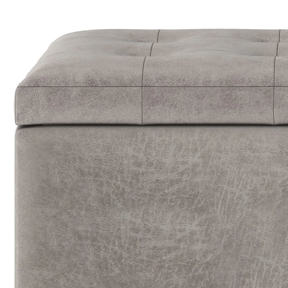 Cosmopolitan - Upholstered Storage Ottoman - Furniture Home Direct