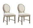 Ludin - Upholstered Dining Chairs (Set of 2) - Brown - Furniture Home Direct