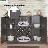 Hazen - Wine Cabinet - Espresso - Furniture Home Direct