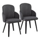 Dahlia - Contemporary Elegant Dining Chair (Set of 2) - Furniture Home Direct