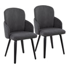 Dahlia - Contemporary Elegant Dining Chair (Set of 2) - Furniture Home Direct