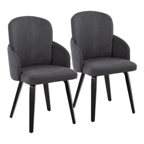 Dahlia - Contemporary Elegant Dining Chair (Set of 2) - Furniture Home Direct