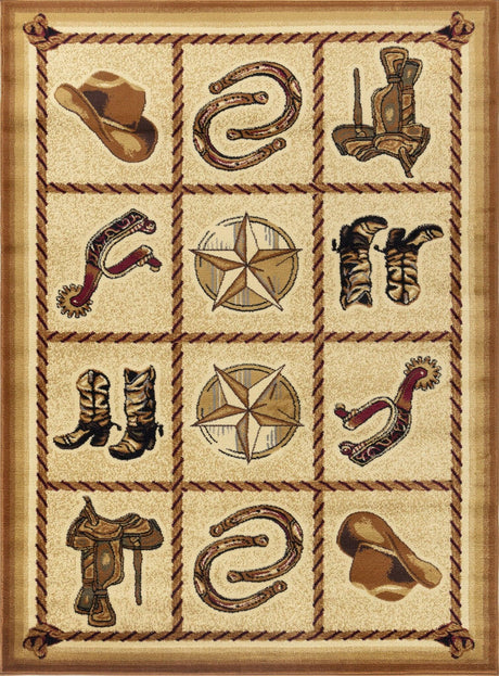Tribes - GC_YLS4010 Southwest Area Rug - Furniture Home Direct